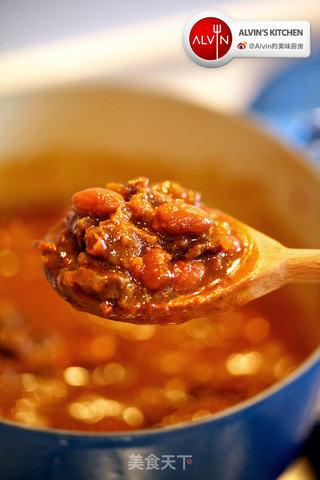 Beef Chili - 辣酱牛肉的做法步骤:11
