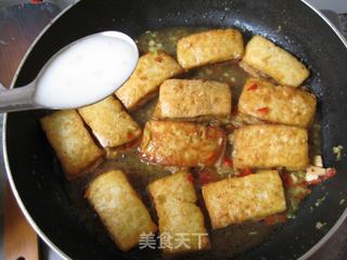 堪称米饭杀手的家常美味—锅塌豆腐盒的做法步骤：10