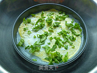 鸡蛋肠粉的做法步骤:7