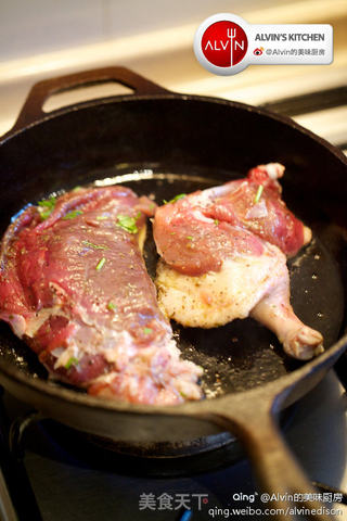 鸭胸肉配烤甜椒和快手沙拉的做法步骤:4