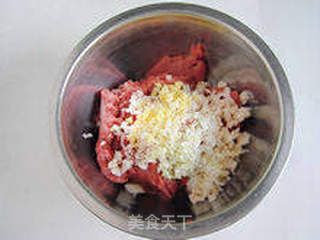 【芝士牛肉丸】--- 小丸子也吃出好心情的做法步骤:9