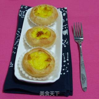 酥皮蛋塔的做法步骤:14