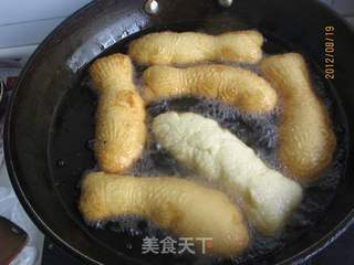 七巧面鱼的做法步骤:12