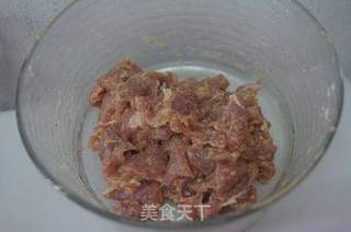 红菇肉片线面的做法步骤:3