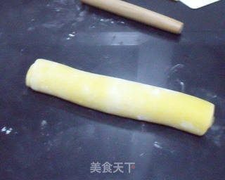 南瓜黑芝麻馒头的做法步骤:8