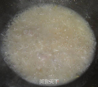 鲜嫩桂花鱼片粥的做法步骤:5