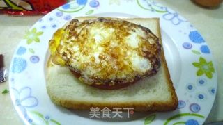 三明治的创意料理——小鱼诺诺的做法步骤:3