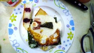 三明治的创意料理——小鱼诺诺的做法步骤:5