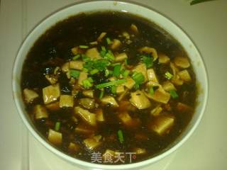 冬日温暖的菌菇豆腐羹的做法步骤:7