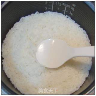 营养美味------鸡汁豆汤饭的做法步骤：7