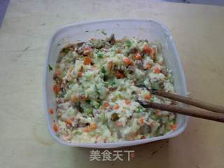 牛肉米饭蛋饼的做法步骤:5
