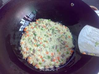牛肉米饭蛋饼的做法步骤:7