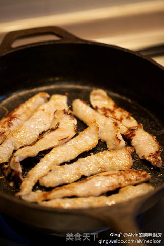 猪颈肉盖饭的做法步骤:7