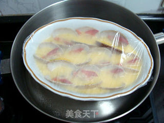 红心蛤蜊炖蛋的做法步骤:7