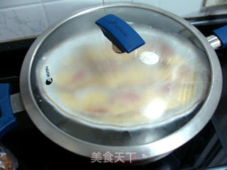红心蛤蜊炖蛋的做法步骤:8