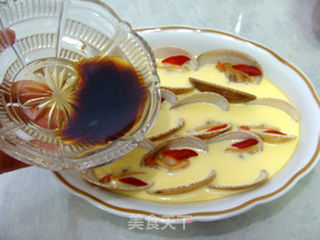 红心蛤蜊炖蛋的做法步骤:10