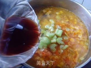 【食尚擂台火锅赛区】:添一份浪漫气息---红酒火锅的做法步骤:6