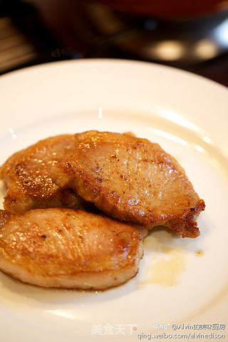 Iberian pork loin with sausage & beans的做法步骤:6