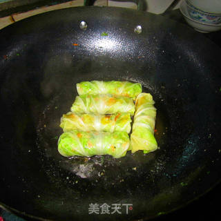 白菜卷的做法步骤:10