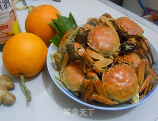 清蒸螃蟹的做法步骤:9