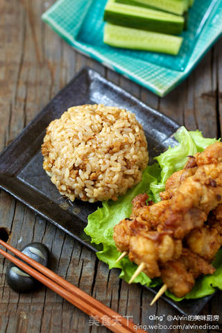 鸡腿肉定食的做法步骤:7