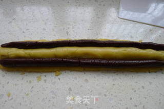 抹茶熊猫饼干的做法步骤:13