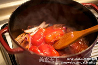 番茄炖牛腱肉的做法步骤:6