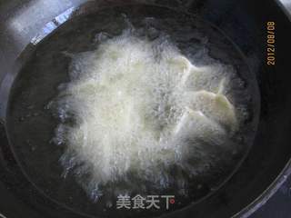 炸土豆泥糖三角的做法步骤:13