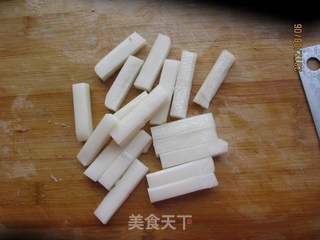 茄汁年糕蟹的做法步骤:3
