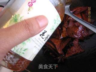 蜜汁豆干的做法步骤:14