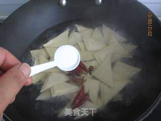 蜜汁豆干的做法步骤:7