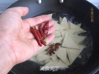 蜜汁豆干的做法步骤:6