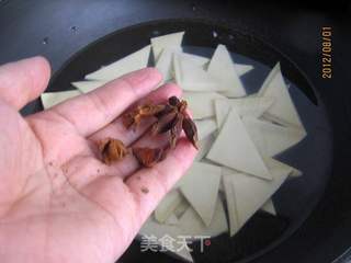 蜜汁豆干的做法步骤:5