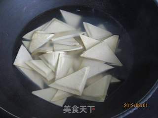 蜜汁豆干的做法步骤:3