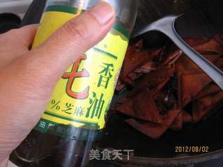 蜜汁豆干的做法步骤:13