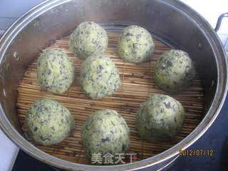 红薯叶玉米面小窝头的做法步骤:13