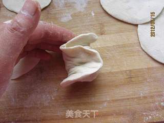 花朵绿豆沙包的做法步骤:10