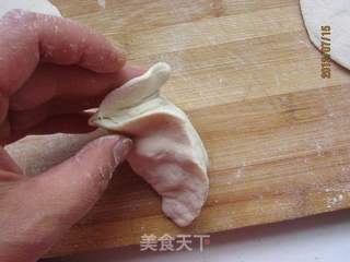 花朵绿豆沙包的做法步骤:9