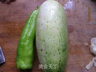 黄瓜炒虾的做法步骤:2