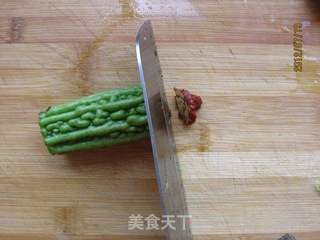 蜜汁红枣苦瓜段的做法步骤:9