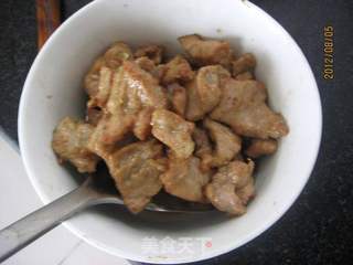 茄汁肉片的做法步骤:7