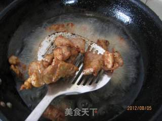 茄汁肉片的做法步骤:8