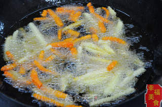 幸福美食:香辣开怀的螺旋条条的做法步骤:5