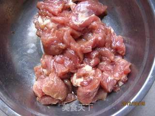 茄汁肉片的做法步骤:4