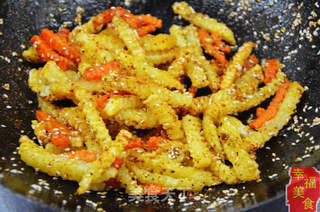 幸福美食:香辣开怀的螺旋条条的做法步骤:8