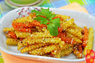 幸福美食:香辣开怀的螺旋条条的做法步骤:9