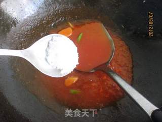 茄汁西兰花虾球的做法步骤:16