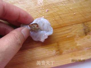 茄汁西兰花虾球的做法步骤:9