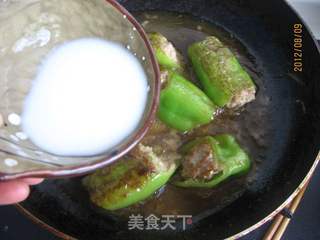 虎皮青椒肉盒的做法步骤:12