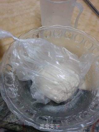 奶油蜜豆小餐包(中种)的做法步骤:3